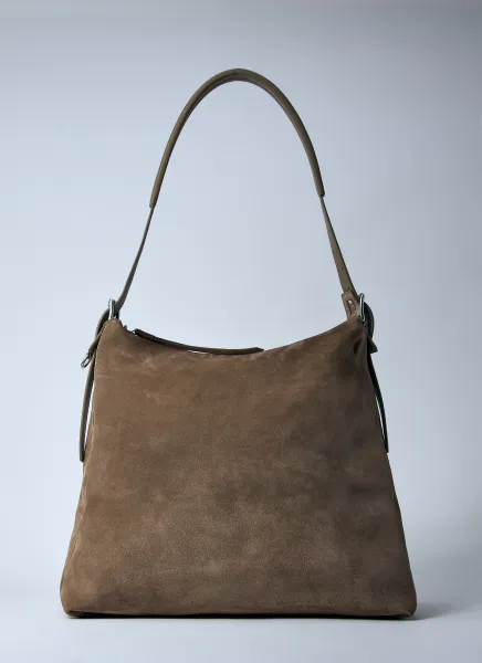 Belted Tote Bag