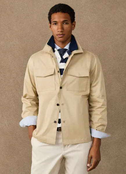 Cotton Flap Pocket Overshirt