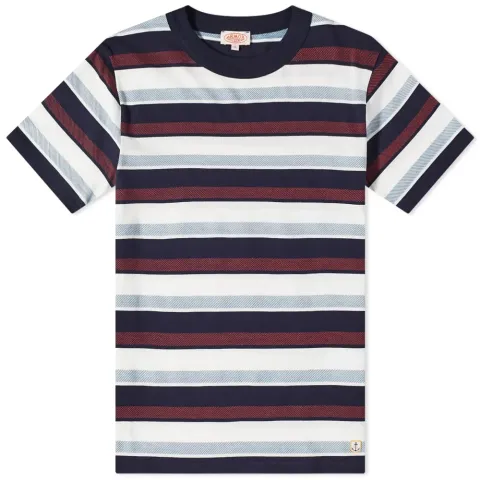 Jacquard Multi Stripe T-Shirt