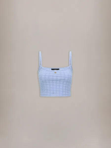 WOMEN - WOMEN'S MA QUAD TOWELING TANK - Skyline Blue
