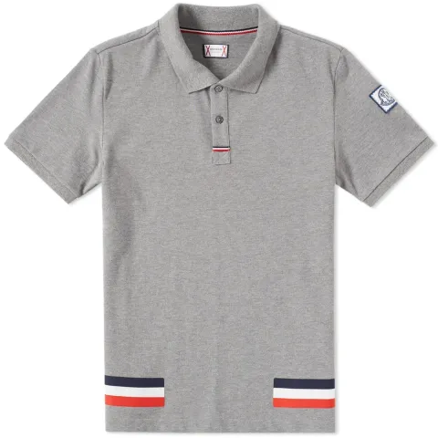 Tricolour Stripe Polo