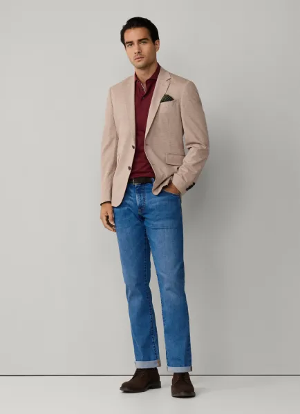 Slim Fit Powerflex Light Wash Denim