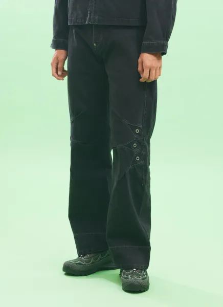 Paneled Jeans