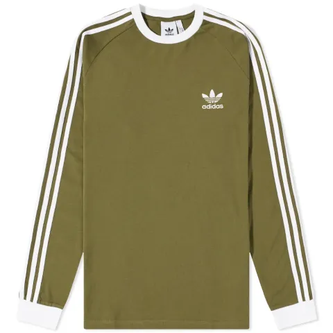 Long Sleeve 3 Stripe T-Shirt