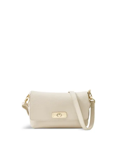 Maisie Midi Leather Shoulder Bag