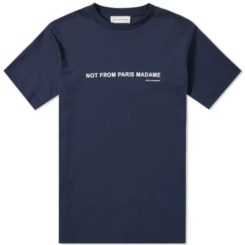 Straight Slogan Tee