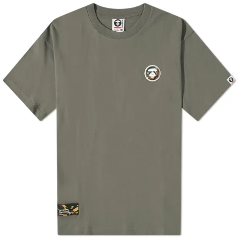 AAPE Now Camo Silicone Badge T-Shirt