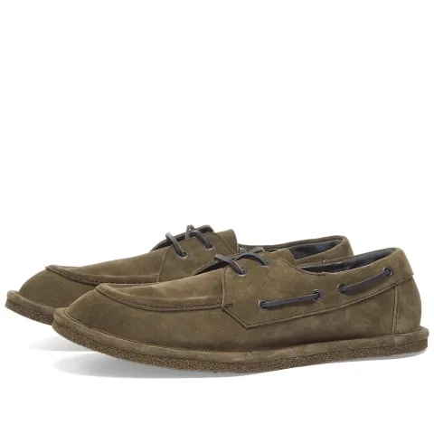 Suede Boat Shoe