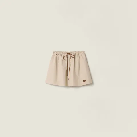 Panama cotton skirt
