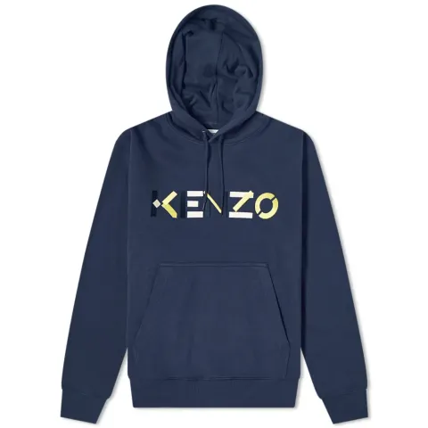 3D Logo Popover Hoodie