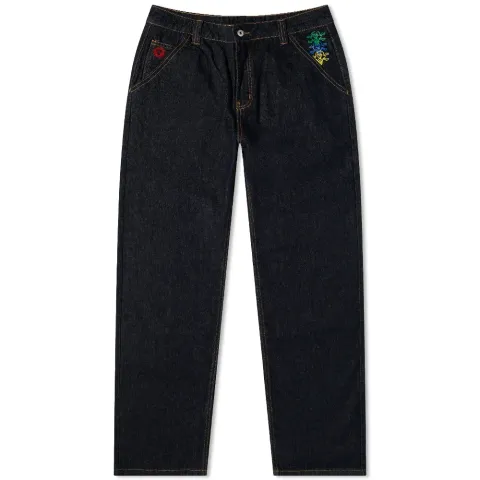 Tricolour Denim Pant