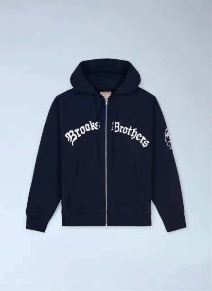 California Zip Hooded Sweatshirt
