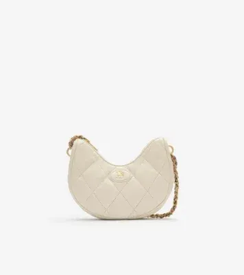 Horseshoe Chain Bag in Soap beige - Women, Leather