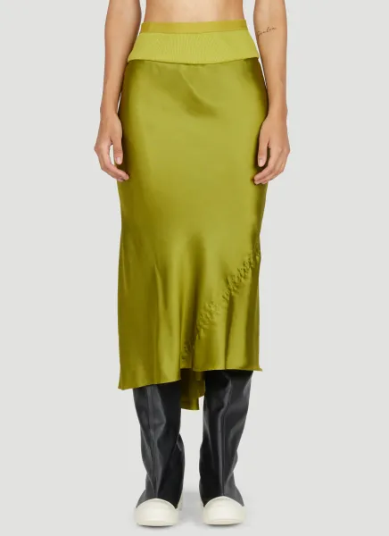 Bias Cut A-Line Skirt