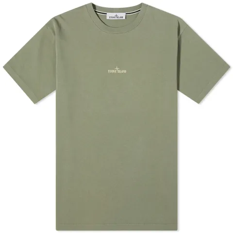 Camo One Badge Print T-Shirt