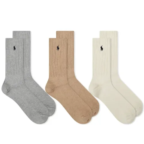 Classic Crew Sock - 3 Pack