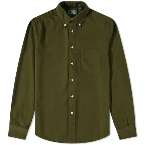 Button Down Overdyed Oxford Shirt