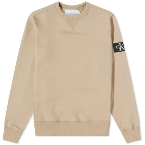 Monogram Sleeve Badge Crew Sweat