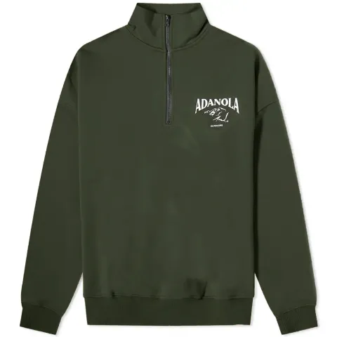 Oversized Funnel Neck Zip Sweat
