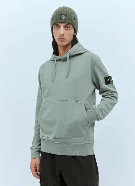 Hooded Compass Patch Sweatshirt