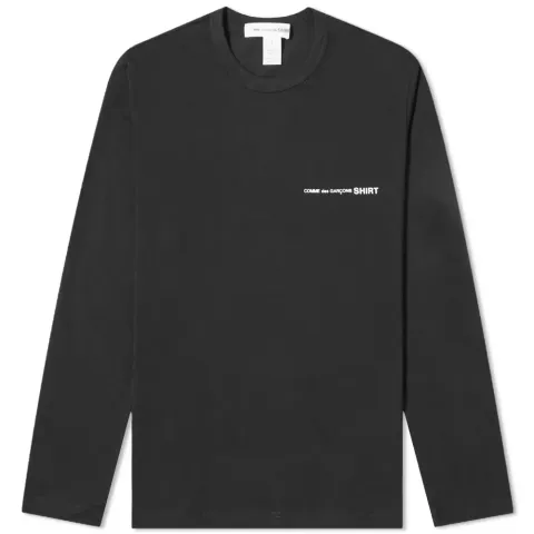 Comme des Garcons SHIRT Long Sleeve Logo Tee