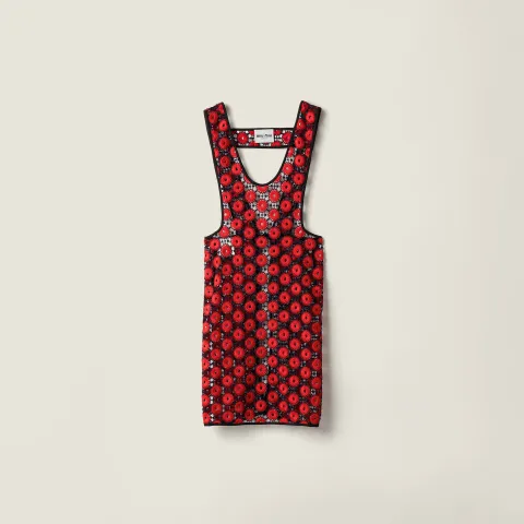 Macramé apron