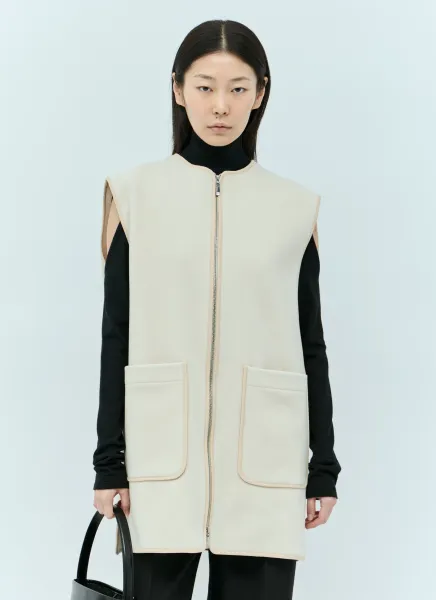 Felted Wool-Blend Vest
