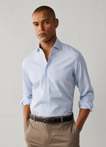 Tailored Fit City Bengal Stripe Shirt