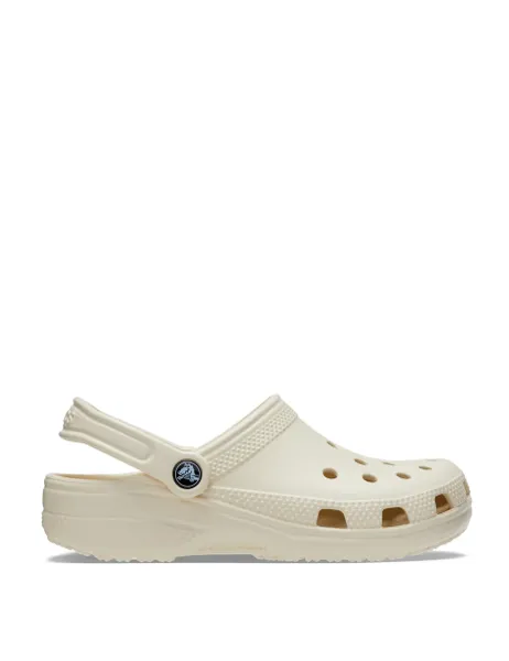 Crocs Classic Slip On Clogs Cream