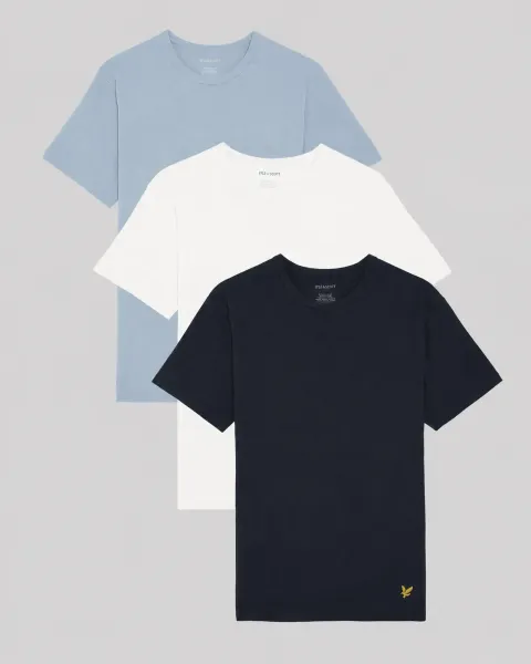 Lyle & Scott 3-Pack Lounge T-Shirts
