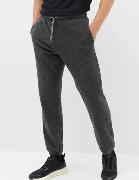 Goodmove Micro Fleece Joggers Charcoal