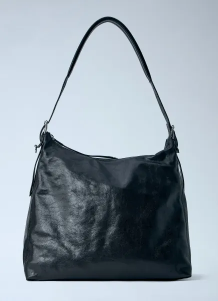Belted Hobo Shoulder Bag