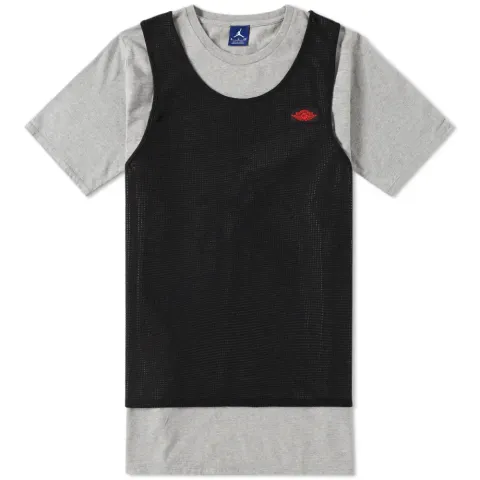 Mesh Slight Overlay Tee