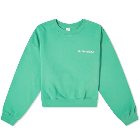 Disco Cropped Crew Sweat
