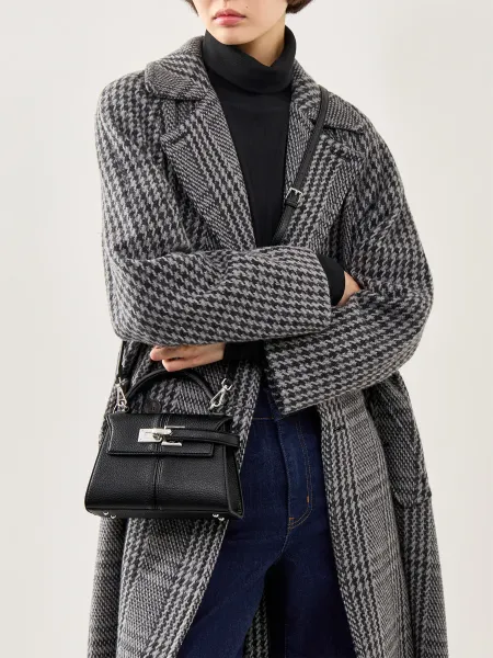 Elise Large Top Handle Vegan Leather Bag