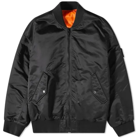 Nylon Bomber Jacket