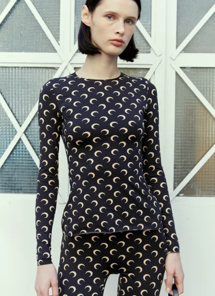 Regenerated Moon Long Sleeve Top