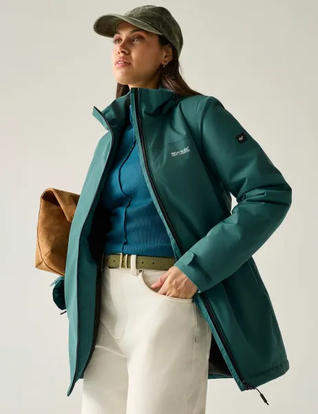 Regatta Tamlin Waterproof Lightweight Jacket Green