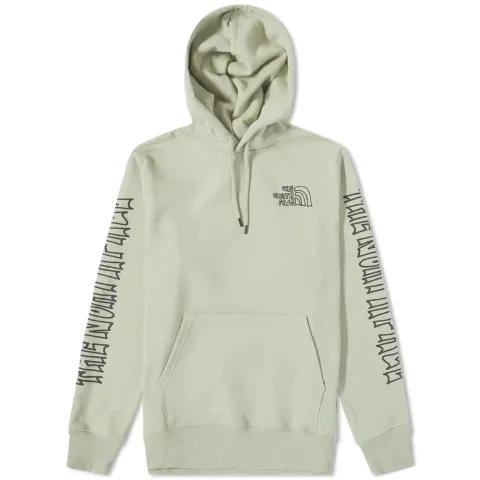 Printed Heavyweight Pullover Hoodie