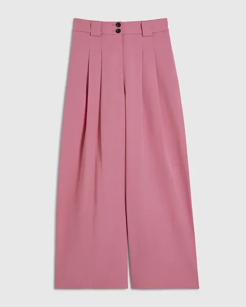 River Island Petite Wide Leg Trousers