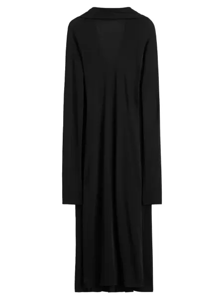 Cocoon Cape Dress Black