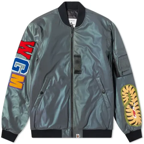 Aurora Shark Loose Fit MA-1 Jacket