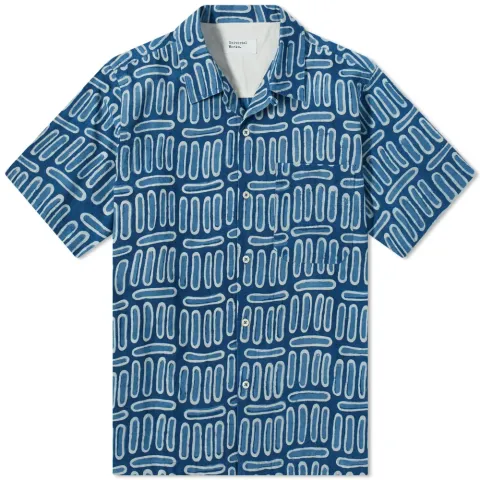 Hand Block Print Camp Shirt
