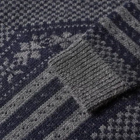 Tacos Fair Isle Crew Knit