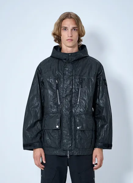 Hooded Technical Jacket