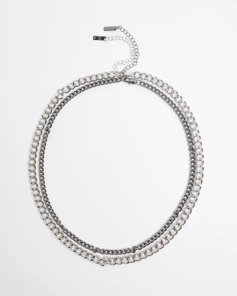 River Island Rhinestone Chunky Necklace