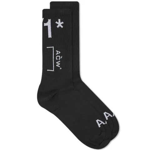 A-COLD-WALL* Jaquard Logo Sock