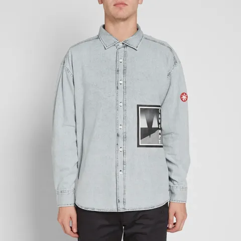 03 Wide Denim Shirt