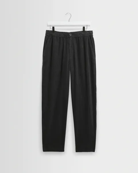 Kurt - Charcoal Cotton Corduroy Trouser