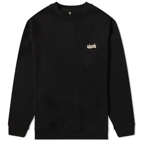 Small Logo Oversized Crew Sweat